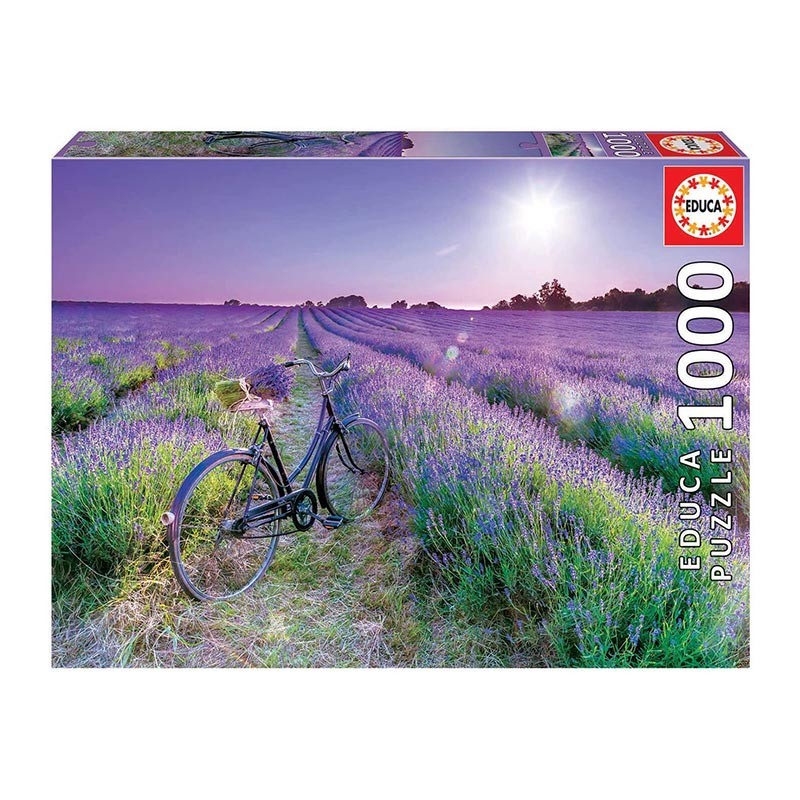 PUZZLE 1000P BICICLETA EN CAMP