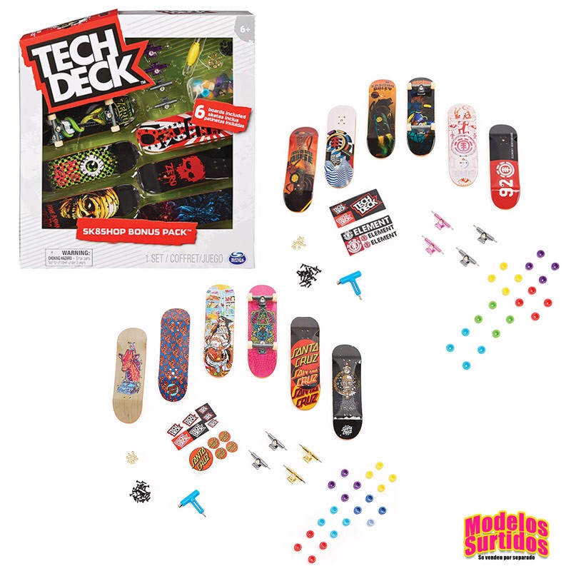 TECH DECK SKATE SHOP BONUS PAC