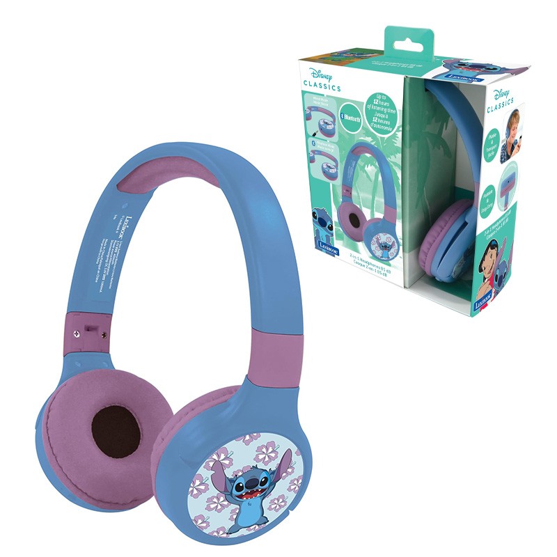 AURICULARES PLEGABLES 2 EN 1 B