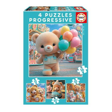 PUZZLE 12P+ OSITOS EN EL PARQU