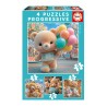 PUZZLE 12P+ OSITOS EN EL PARQUE