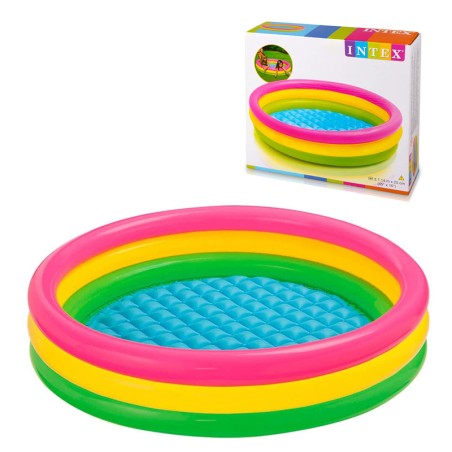 PISCINA HINCHABLE 3 AROS SUNSE
