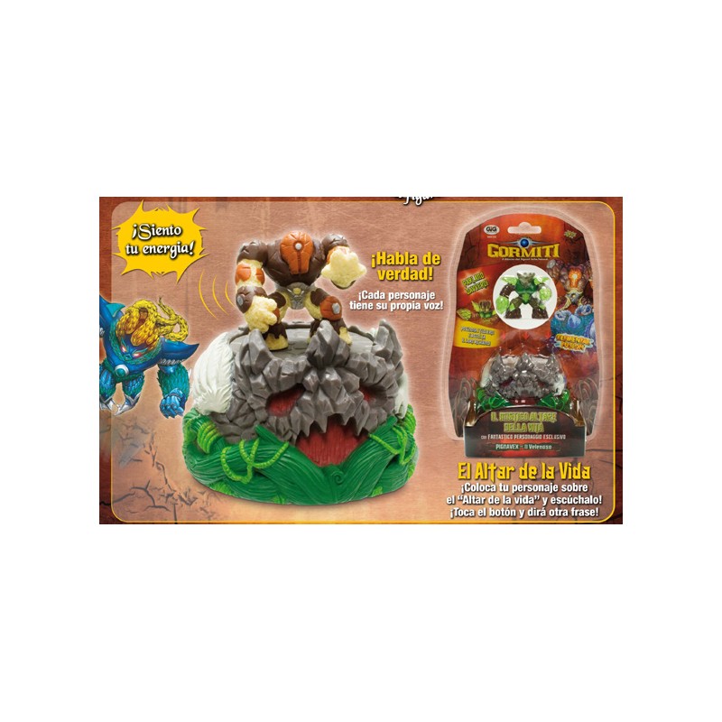 GORMITI CARTOON ALTAR+FIG
