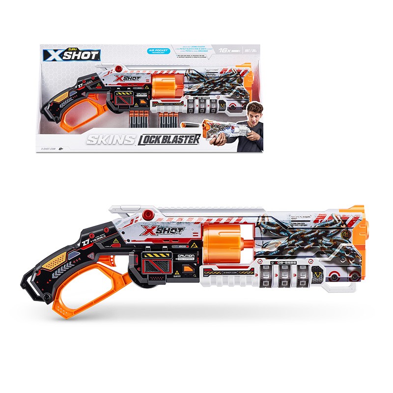 LANZADORA DE DARDOS X-SHOT SKI