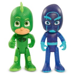 PJ MASKS FIGURAS CON LUZ Y VIL