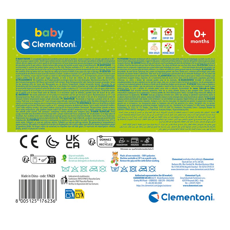 PELUCHE DE VIAJE ZORRITO