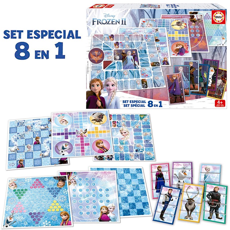 SET ESPECIAL JUEGOS 8 EN 1 FRO