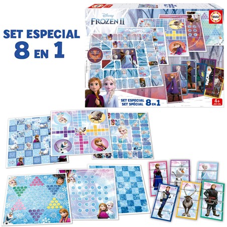 SET ESPECIAL JUEGOS 8 EN 1 FRO
