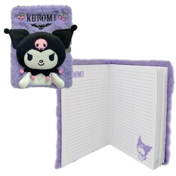 LIBRETA A5 3D PLUSH HELLO KURO
