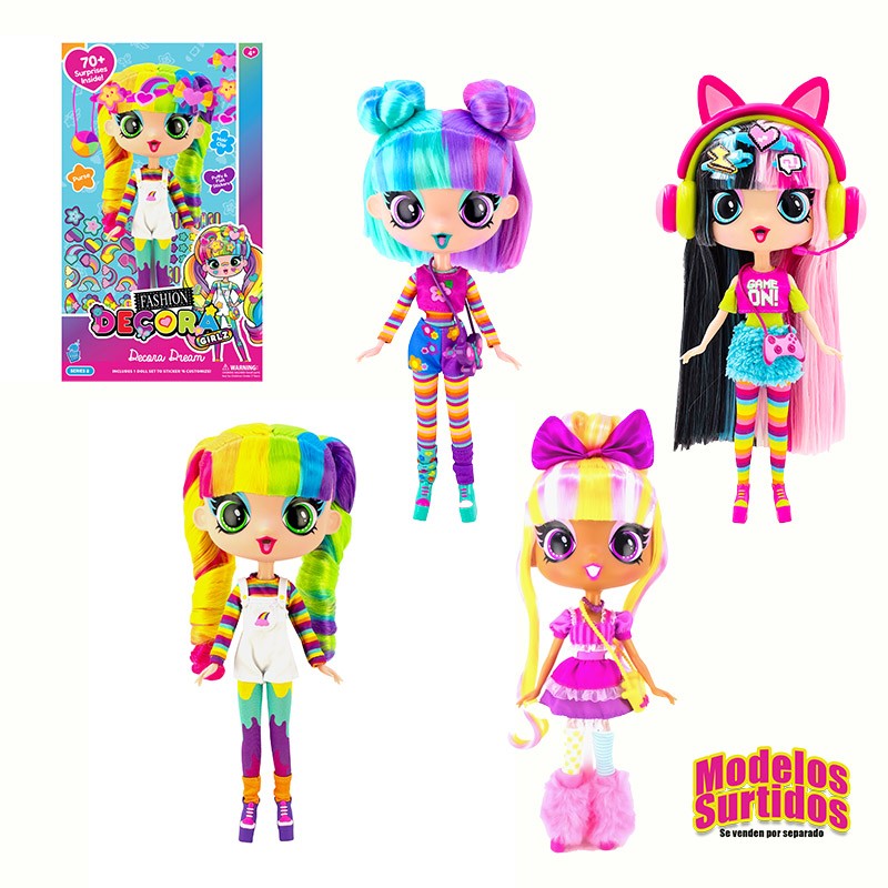 DECORA FASHION DOLL 12CM