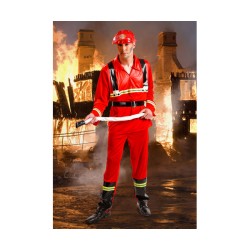 DISFRAZ BOMBERO T.U