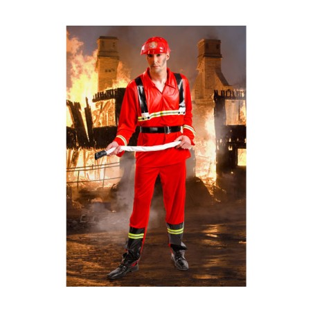 DISFRAZ BOMBERO T.U