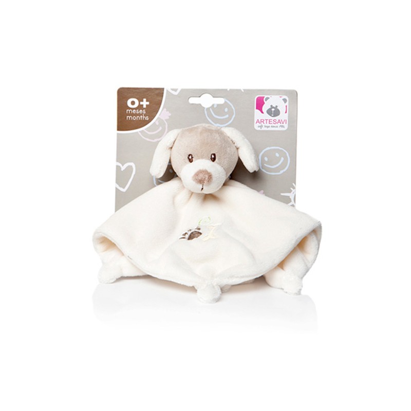 DOUDOU PERRITO SONAJERO BEIGE