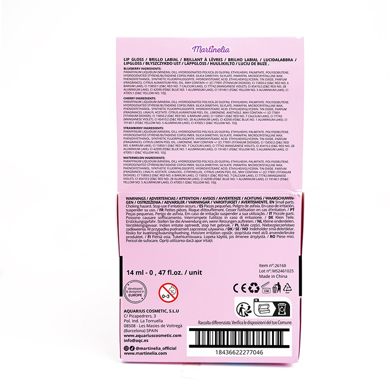 BRILLO DE LABIOS CAPAS MARTINE