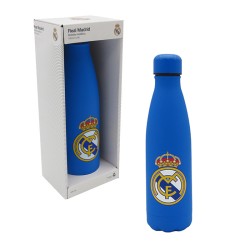 REAL MADRID BOTELLA AZUL CON C