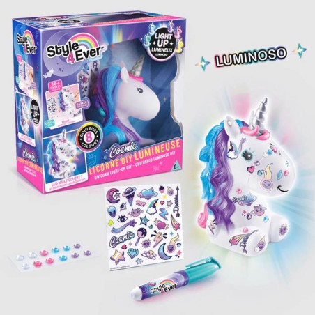DECO CRAFT UNICORNIO DIY LUZ C