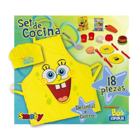 SET COCINERO+ACC BOB ESPONJA