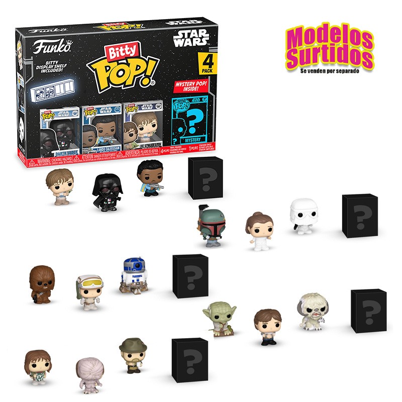 BITTY POP 4PK STAR WARS