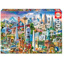 PUZZLE 1500P SIMBOLOS DE NORTE
