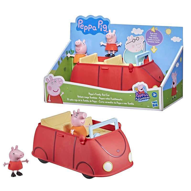 PEPPA PIG EL AUTO ROJO DE LA F
