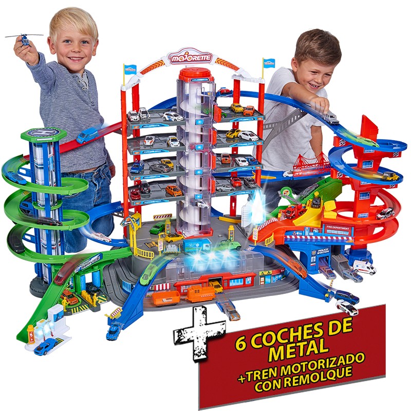 MAJORETTE GARAJE SUPERCITY 7 P