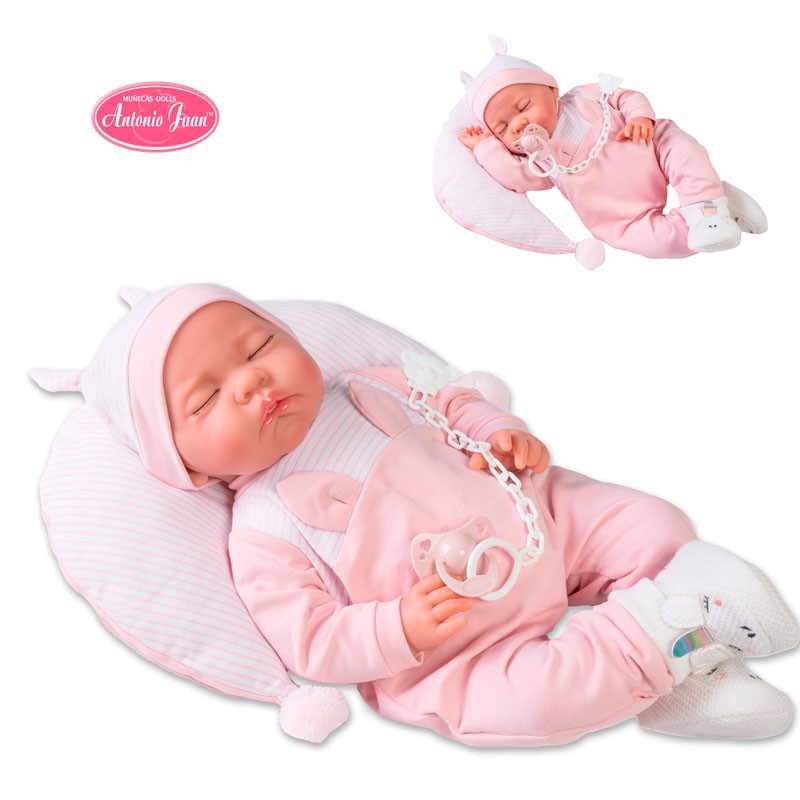 MUÑECA RN LUNA DORMIDITA 42CM
