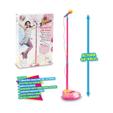 SOY LUNA MICROFONO STAND