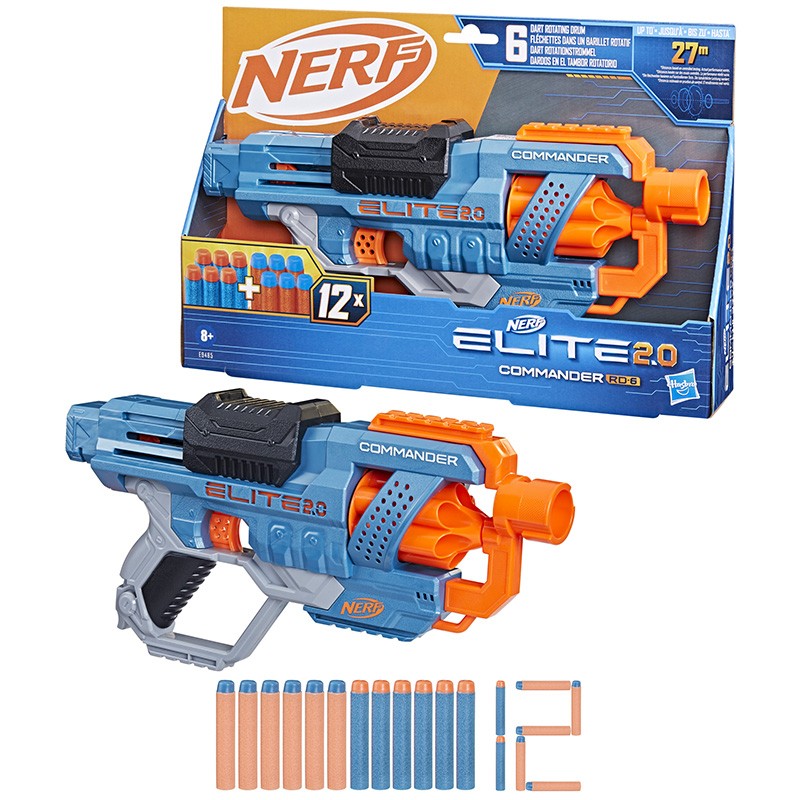 NERF ELITE 2.0 COMMANDER RD-6