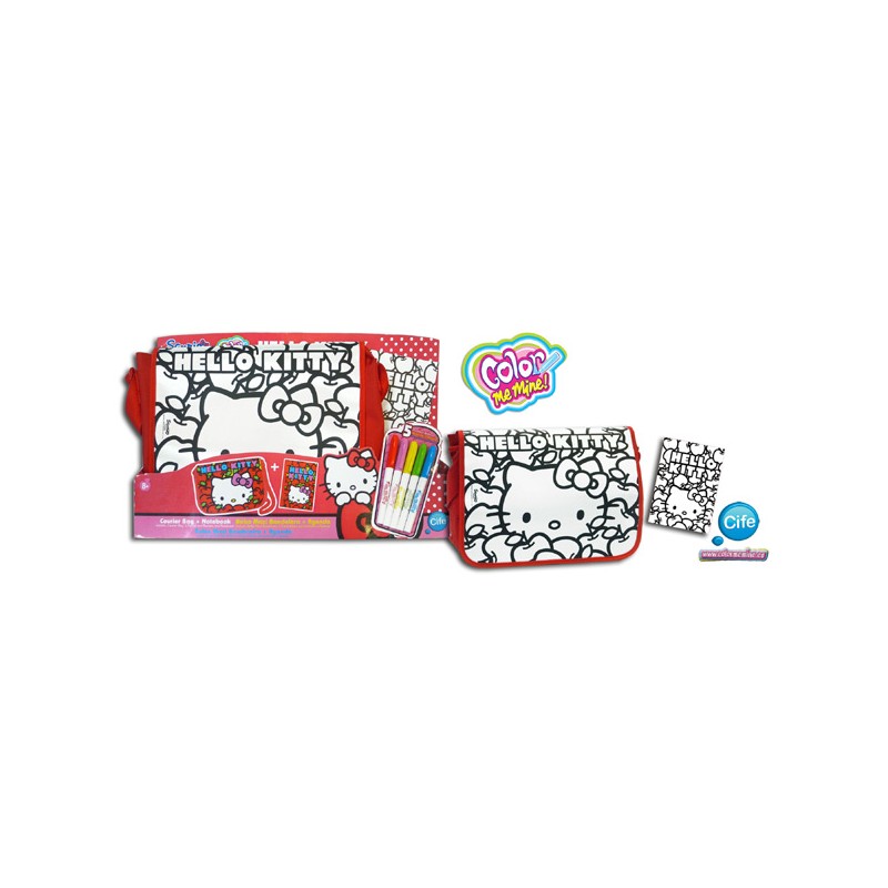 H.KITTY BOLSO MAXI+CUADERNO