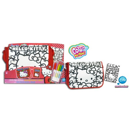 H.KITTY BOLSO MAXI+CUADERNO