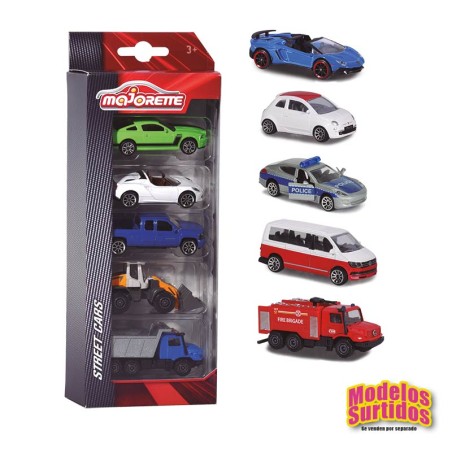 MAJORETTE SET 5 COCHES