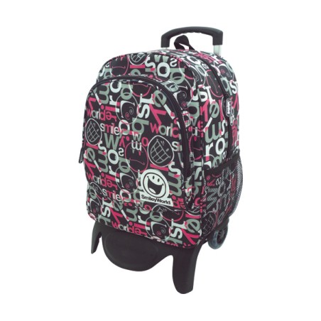 SMILEY URBAN ROSA TROLLEY GRDE