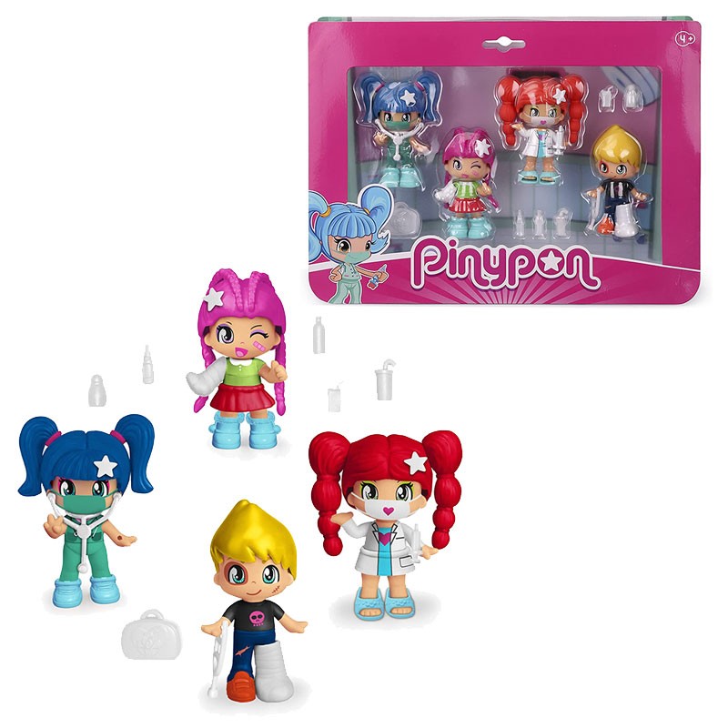 PINYPON 4 FIGURAS HOSPITAL