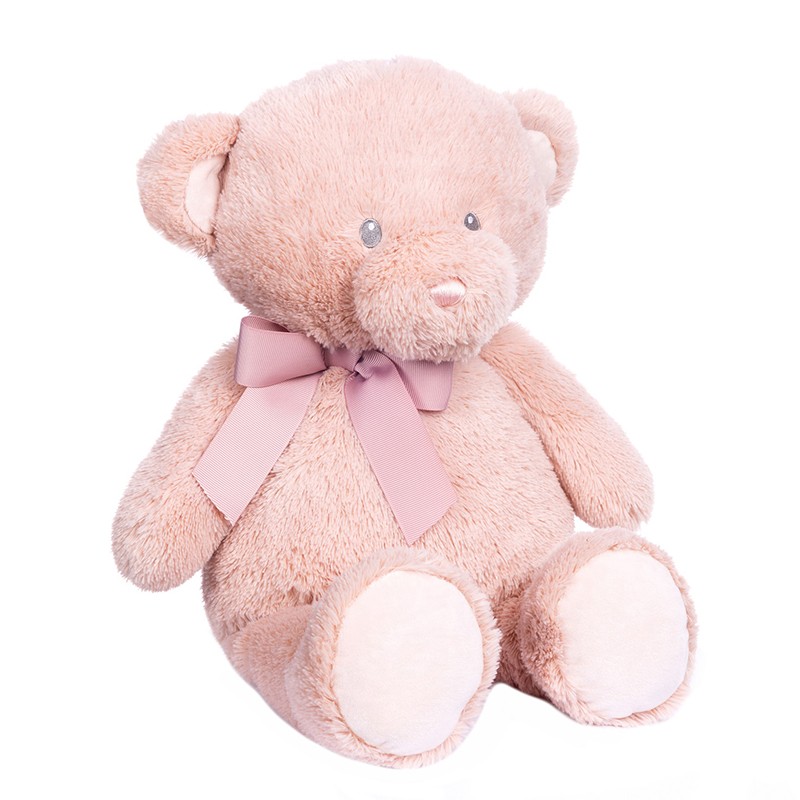 PELUCHE BABY OSO SOFT ROSA PAL