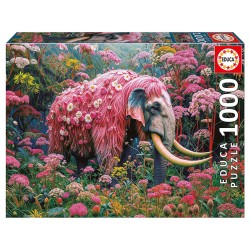 PUZZLE 1000P ELEFANTE FLORAL