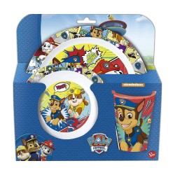 VAJILLA MICRO 3 PCS. PAW PATRO