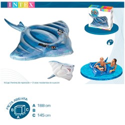 HINCHABLE PEZ RAYA CON ASAS