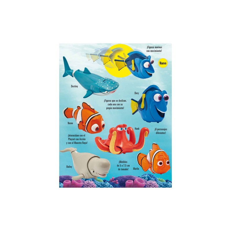 DORY FIGURAS MARINAS CON MOVIM
