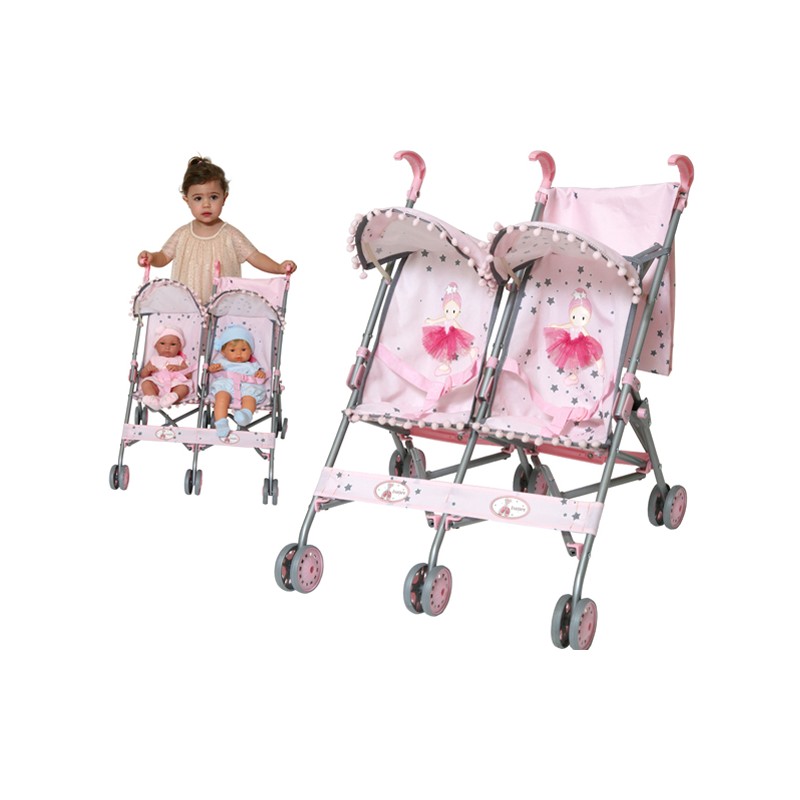 SILLA PEQ.GEMELOS CON CAPOTA