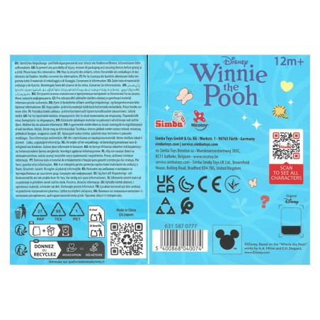 PELUCHE YUYUS WINNIE THE POOH