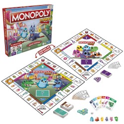 MONOPOLY JUNIOR 2 JUEGOS EN 1