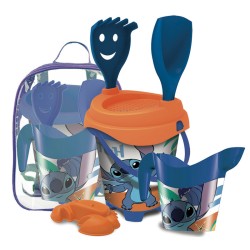 MOCHILA CUBO CASTILLO STITCH