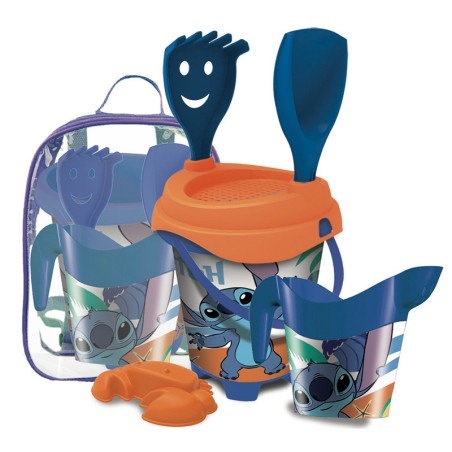 MOCHILA CUBO CASTILLO STITCH