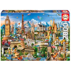 PUZZLE 2000P SIMBOLOS DE EUROP