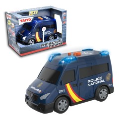 COCHE POLICIA LUZ Y SONIDO RUS