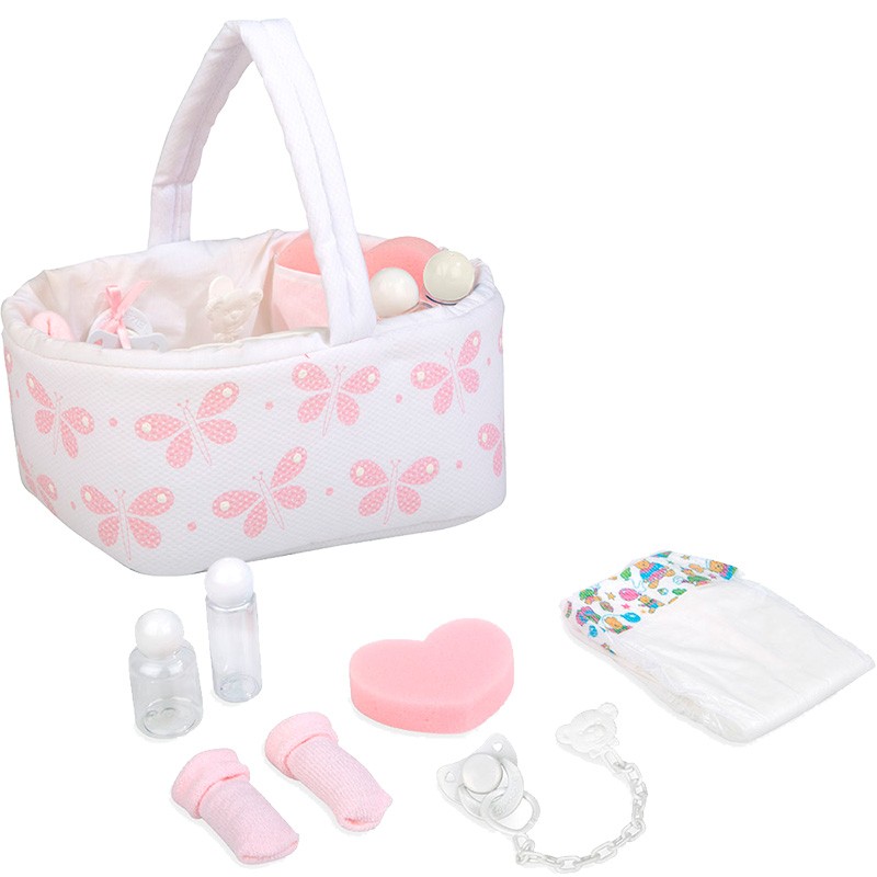 CANASTILLA ELEGANCE ROSA ACCES