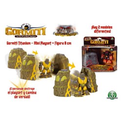 GORMITI TITANIUM PLAYSET+FIG