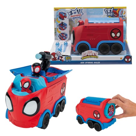 SPIDEY VEHICULO TRANFORMABLE 3
