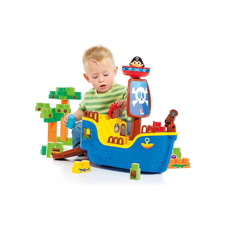 BARCO PIRATA + 30 BLOQUES T.V.