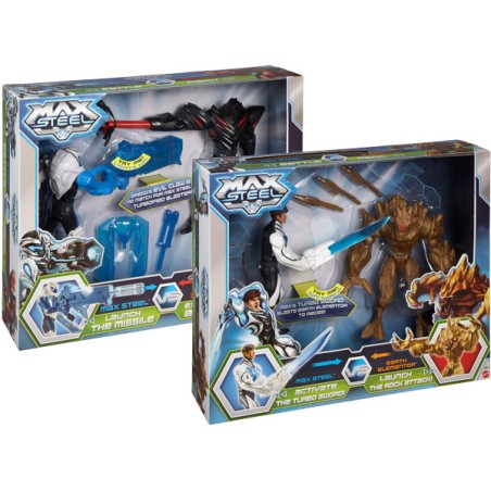 MAX STEEL PACK DE BATALLA